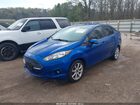 2018 Ford Fiesta Se Синий vin: 3FADP4BJ1JM138838