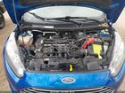 2018 Ford Fiesta Se Синий vin: 3FADP4BJ1JM138838