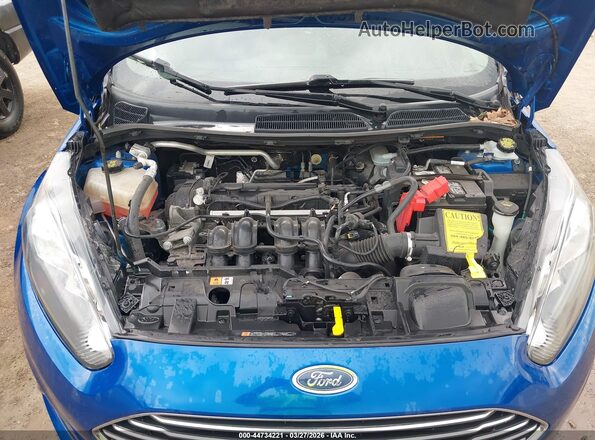 3FADP4BJ1JM138838 2018 FORD FIESTA Синий Вид сзади