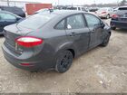 2017 Ford Fiesta Se Gray vin: 3FADP4BJ2HM109634