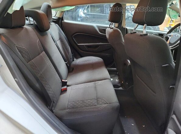 3FADP4BJ3KM105941 2019 FORD FIESTA White Вид задніх сидінь