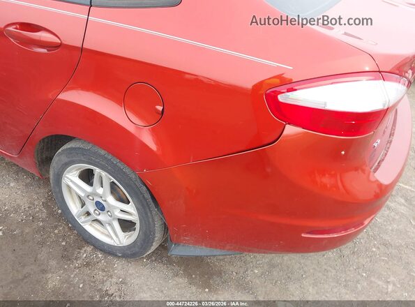 3FADP4BJ3KM151477 2019 FORD FIESTA Red Widok z przodu