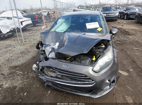 3FADP4BJ3KM164410 2019 FORD FIESTA Gray Widok zestawu wskaźników
