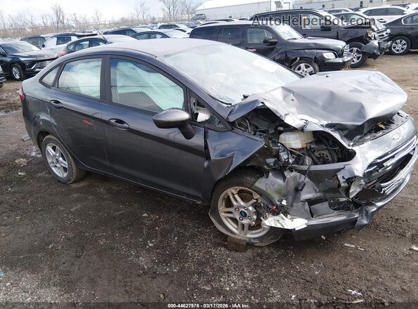 3FADP4BJ3KM164410 2019 FORD FIESTA Gray Widok wnętrza z tyłu