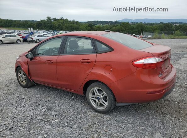 3FADP4BJ4KM125972 2019 FORD FIESTA Red Trasero izquierdo