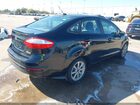 2016 Ford Fiesta Se Черный vin: 3FADP4BJ5GM107973