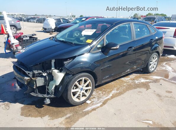 3FADP4BJ5GM107973 2016 FORD FIESTA Черный Передняя левая четверть