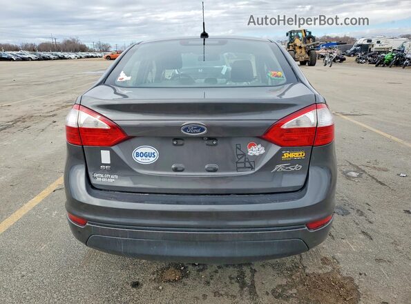 3FADP4BJ5KM142540 2019 FORD FIESTA Серый Вид сзади