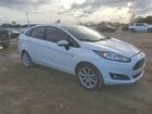 2019 Ford Fiesta Se White vin: 3FADP4BJ6KM150291