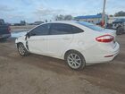 2019 Ford Fiesta Se White vin: 3FADP4BJ6KM150291