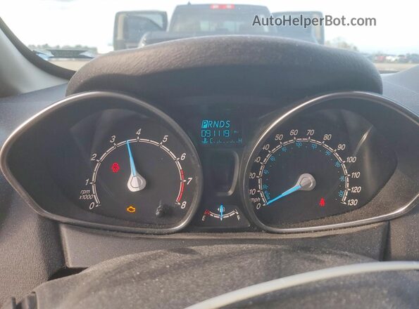 3FADP4BJ6KM150291 2019 FORD FIESTA White Widok zestawu wskaźników