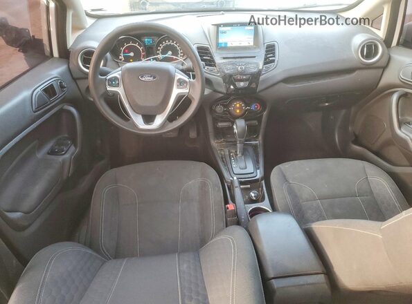 3FADP4BJ6KM150291 2019 FORD FIESTA White Widok deski rozdzielczej