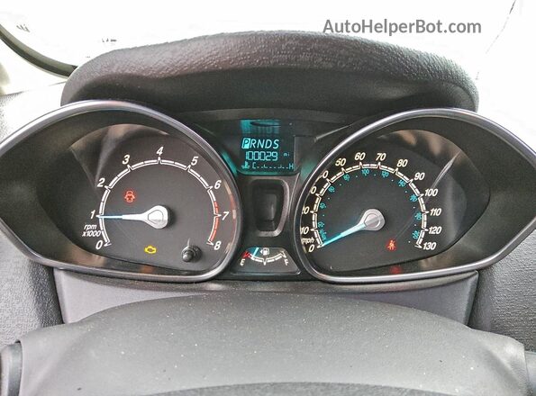 3FADP4BJ7HM130236 2017 FORD FIESTA Turquoise Vista del cuadro de instrumentos