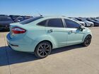 2017 Ford Fiesta Se Turquoise vin: 3FADP4BJ7HM130236