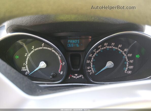 3FADP4BJ7HM137073 2017 FORD FIESTA Silver Widok tylnych siedzeń