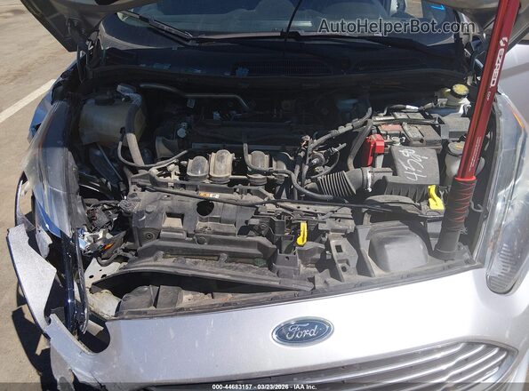3FADP4BJ7HM137073 2017 FORD FIESTA Silver Widok z tyłu