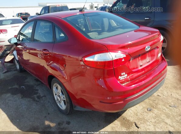 3FADP4BJ7HM157727 2017 FORD FIESTA Красный Задняя левая четверть