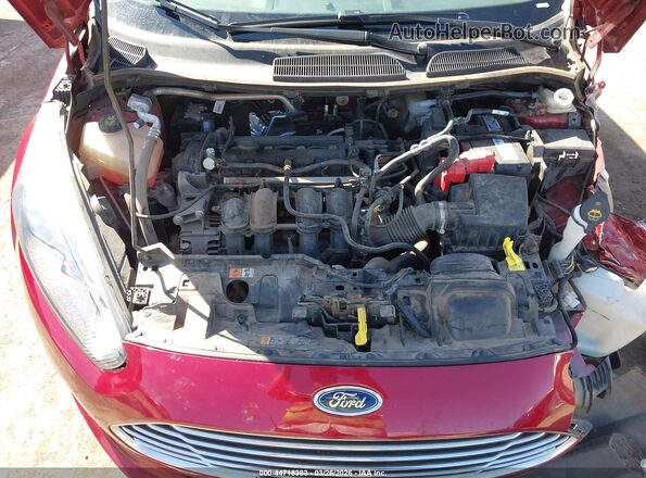 3FADP4BJ7HM157727 2017 FORD FIESTA Красный Вид сзади