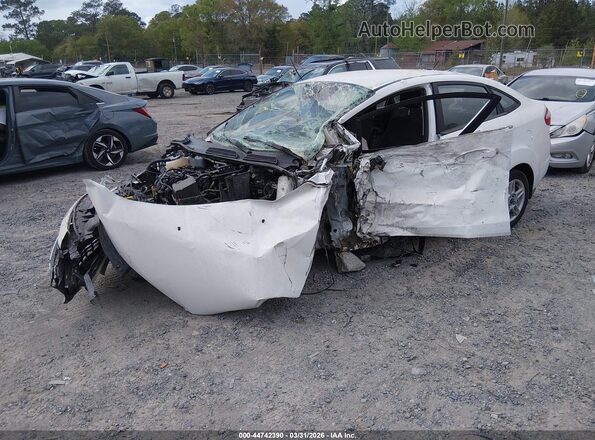 3FADP4BJ7JM128251 2018 FORD FIESTA Белый Передняя левая четверть