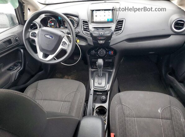 3FADP4BJ7KM126551 2019 FORD FIESTA Black Вид панелі приладів