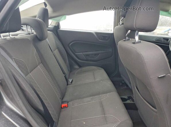 3FADP4BJ7KM126551 2019 FORD FIESTA Black Вид задніх сидінь
