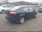 2018 Ford Fiesta Se Черный vin: 3FADP4BJ8JM146189