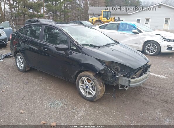 3FADP4BJ8JM146189 2018 FORD FIESTA Черный Передняя правая четверть