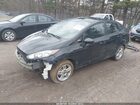2018 Ford Fiesta Se Черный vin: 3FADP4BJ8JM146189
