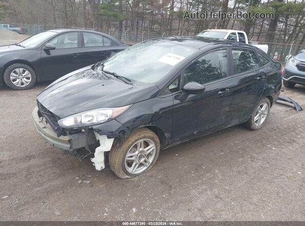 3FADP4BJ8JM146189 2018 FORD FIESTA Черный Передняя левая четверть