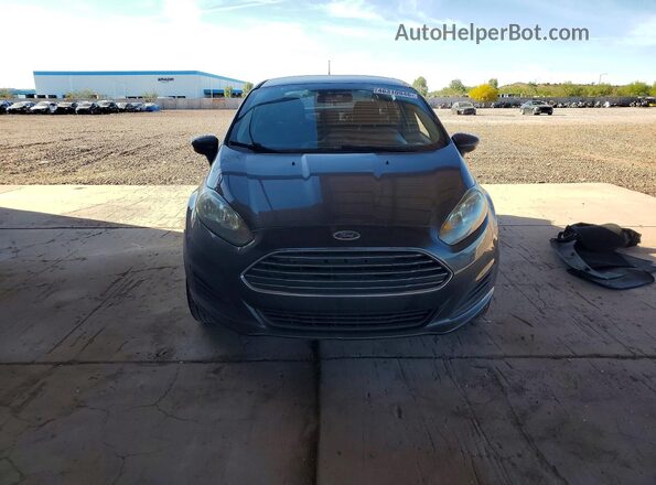 3FADP4BJ9JM100340 2018 FORD FIESTA Gray წინა ხედი