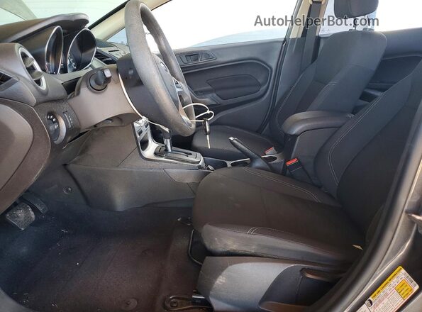 3FADP4BJ9JM100340 2018 FORD FIESTA Gray წინა სალონის ხედი
