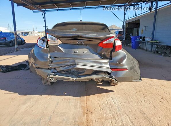 3FADP4BJ9JM100340 2018 FORD FIESTA Gray უკანა ხედი