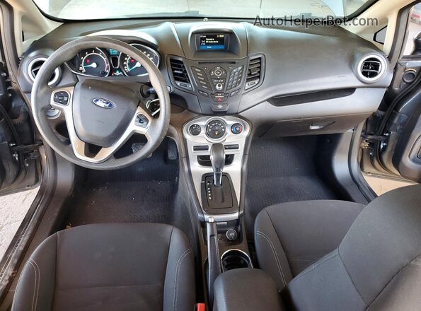 3FADP4BJ9JM100340 2018 FORD FIESTA Gray წინა პანელის ხედი