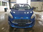 2018 Ford Fiesta Se Blue vin: 3FADP4BJXJM124422