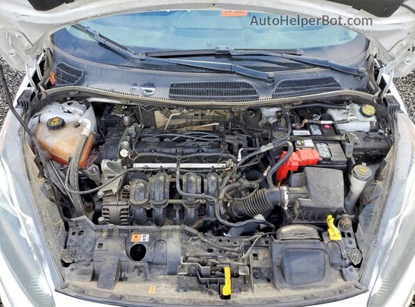 3FADP4DJ0KM164149 2019 FORD FIESTA White Вид задньої частини салону