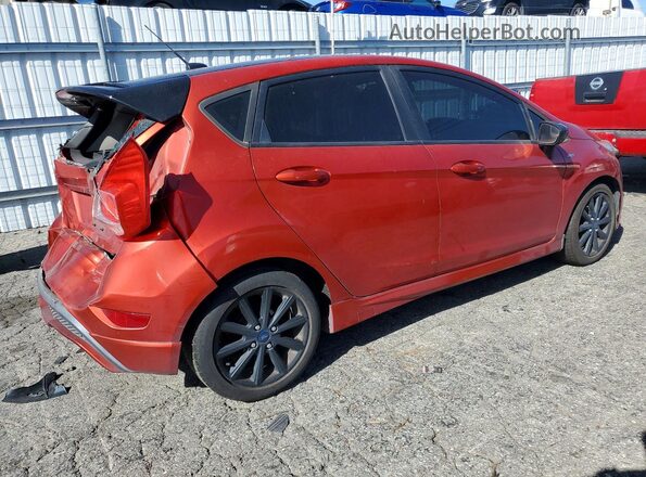 3FADP4DJXKM104993 2019 FORD FIESTA Red Задня права чверть