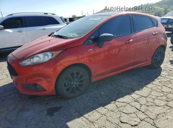 3FADP4DJXKM104993 2019 FORD FIESTA Red Передня ліва чверть