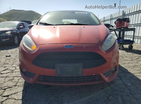 3FADP4DJXKM104993 2019 FORD FIESTA Red Вид спереду