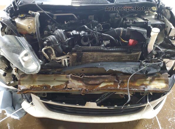 3FADP4EJ2GM111927 2016 FORD FIESTA Белый Вид задней части салона