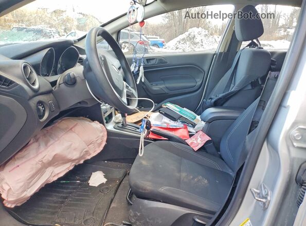 3FADP4EJ2KM100788 2019 FORD FIESTA Silver Front interior view
