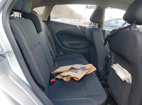 3FADP4EJ2KM100788 2019 FORD FIESTA Silver Rear seats view