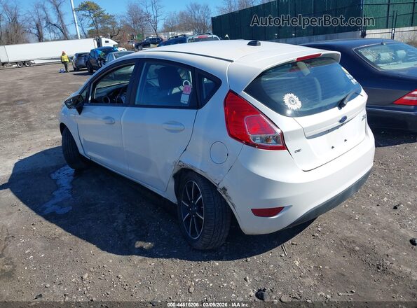 3FADP4EJ2KM144466 2019 FORD FIESTA Белый Задняя левая четверть