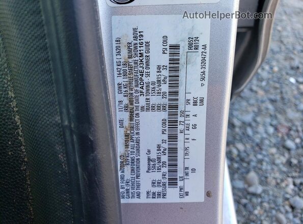 3FADP4EJ3KM116191 2019 FORD FIESTA Silver Vista del compartimento del motor