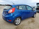 2019 Ford Fiesta Se Синий vin: 3FADP4EJ3KM161955