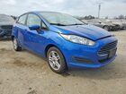 2019 Ford Fiesta Se Синий vin: 3FADP4EJ3KM161955