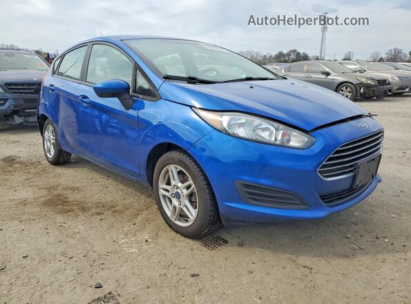 3FADP4EJ3KM161955 2019 FORD FIESTA Синий Передняя правая четверть