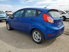 2019 Ford Fiesta Se Синий vin: 3FADP4EJ3KM161955