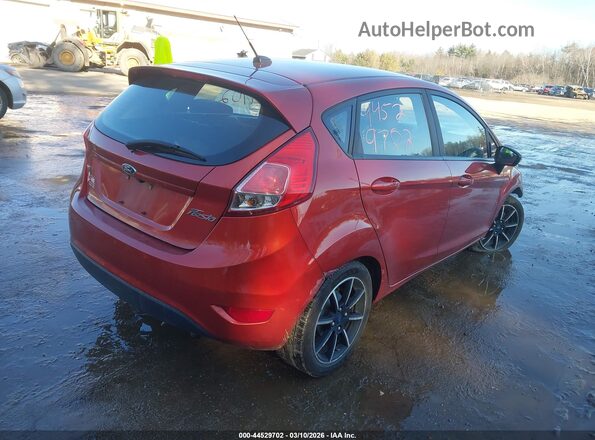 3FADP4EJ4JM141650 2018 FORD FIESTA Бордовый Задняя правая четверть