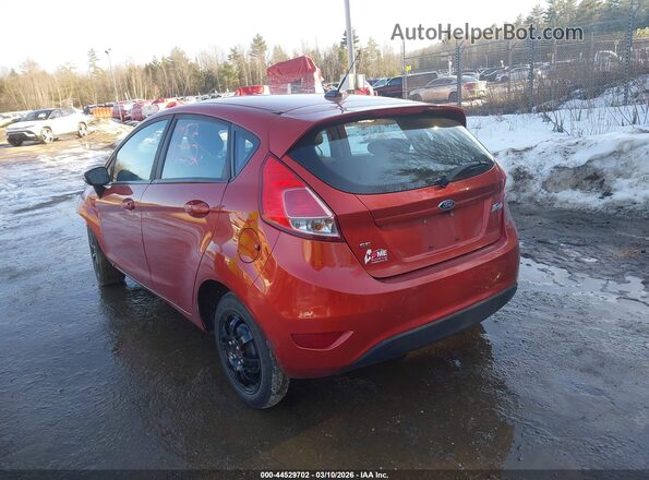 3FADP4EJ4JM141650 2018 FORD FIESTA Бордовый Задняя левая четверть
