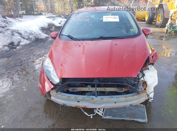 3FADP4EJ4JM141650 2018 FORD FIESTA Бордовый Вид щитка приборов